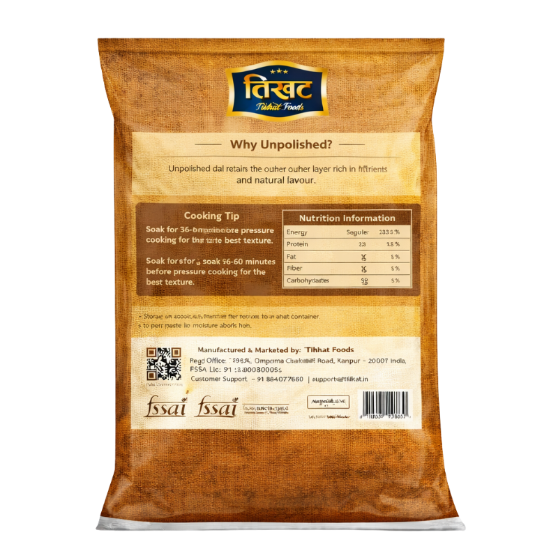 Chana Dal, 1kg | Unpolished & Nutritious | Premium Split Chickpeas for Healthy Cooking - Image 2