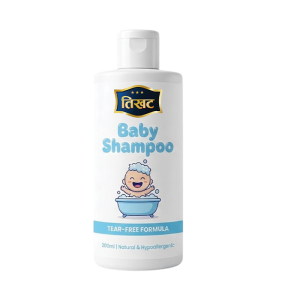 Baby Shampoo 200ml – Gentle Cleansing & Soft Hair Care baby shampoo front